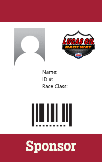 lucas oil raceway tag design 